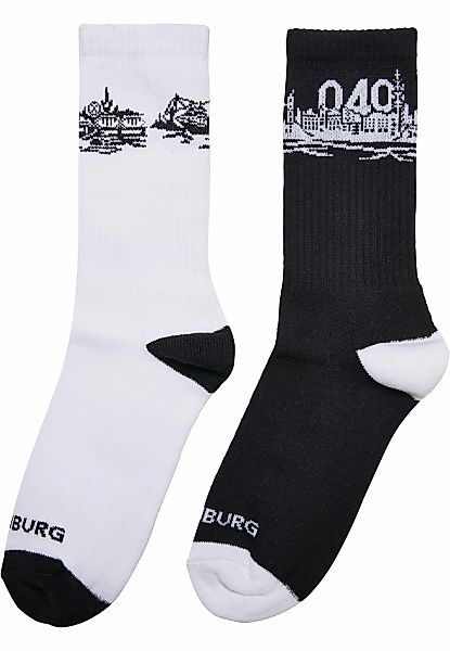 MisterTee Basicsocken "MisterTee Unisex Major City 040 Socks 2-Pack" 1 Paar günstig online kaufen