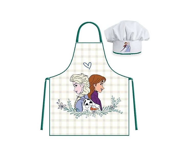 Disney Kochschürze Disney Frozen Küchenschürze mit Mütze für Kinder günstig online kaufen