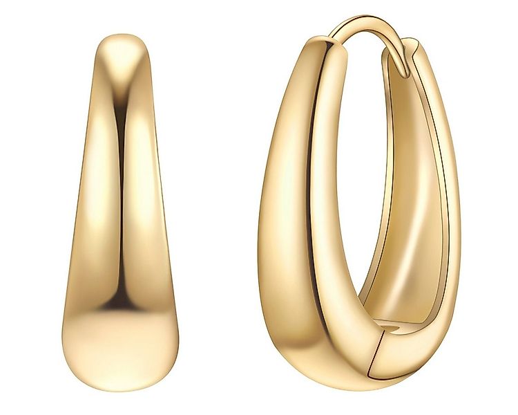 Glanzstücke München Paar Creolen gelbgold günstig online kaufen