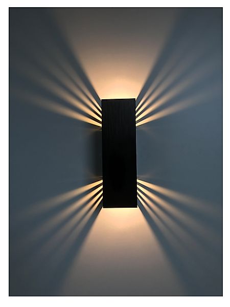 SpiceLED LED Wandleuchte Black Edition, Warmweiß günstig online kaufen