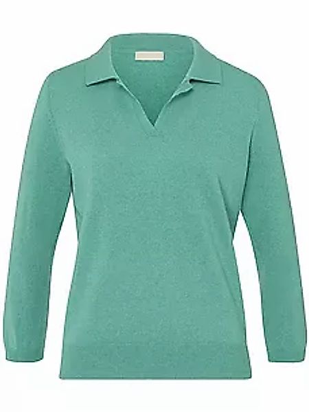 Polo-Pullover 3/4-Arm include grün günstig online kaufen