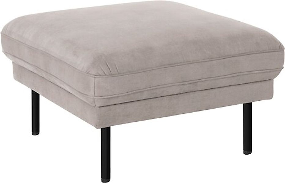 Home affaire Hocker »Nordfyn« edles Design in 3 Bezugsqualitäten, Design by günstig online kaufen