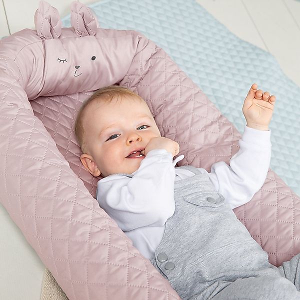 roba® Kuschelnest roba Style, Babylounge, mit Gesicht, auch als Wickelaufla günstig online kaufen