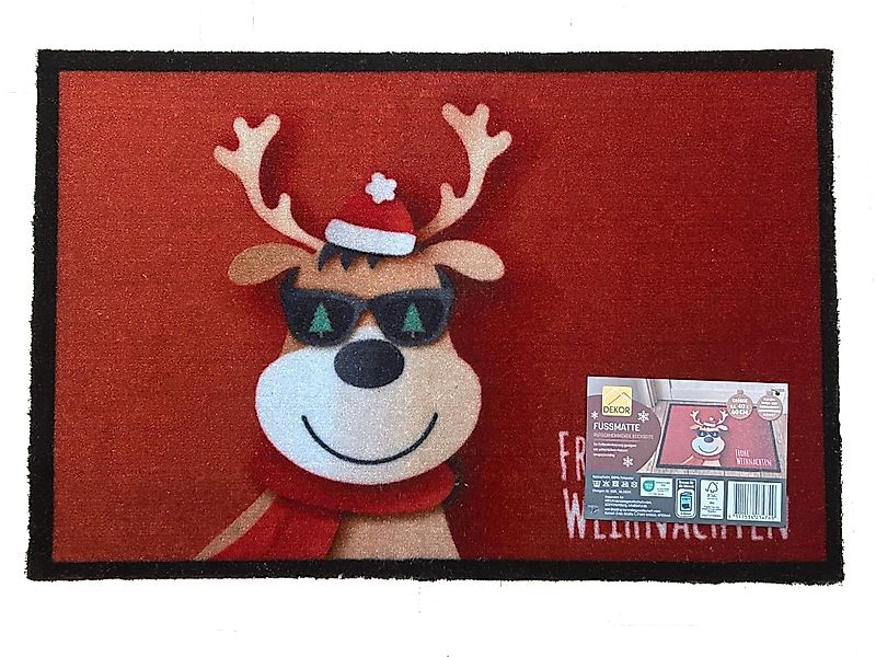 Kofur Handelsgesellschaft mbH Fußmatte Fussmatte Weihnachten günstig online kaufen