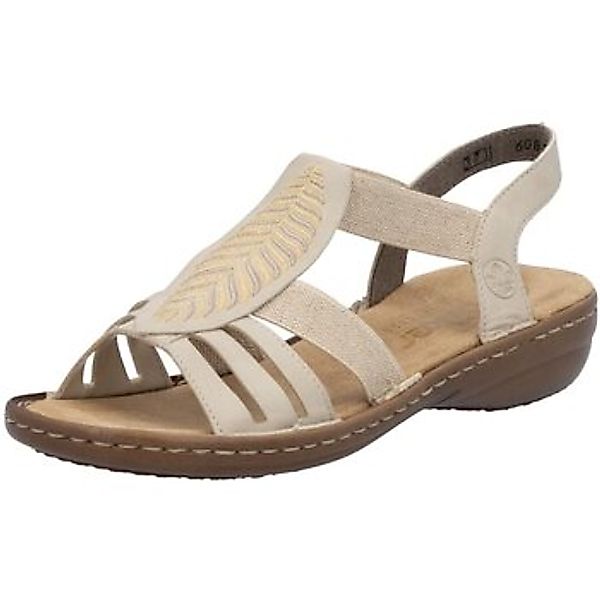 Rieker Sandale, Sommerschuh, Schlupfschuh, Sandalette mit praktischen Gummi günstig online kaufen
