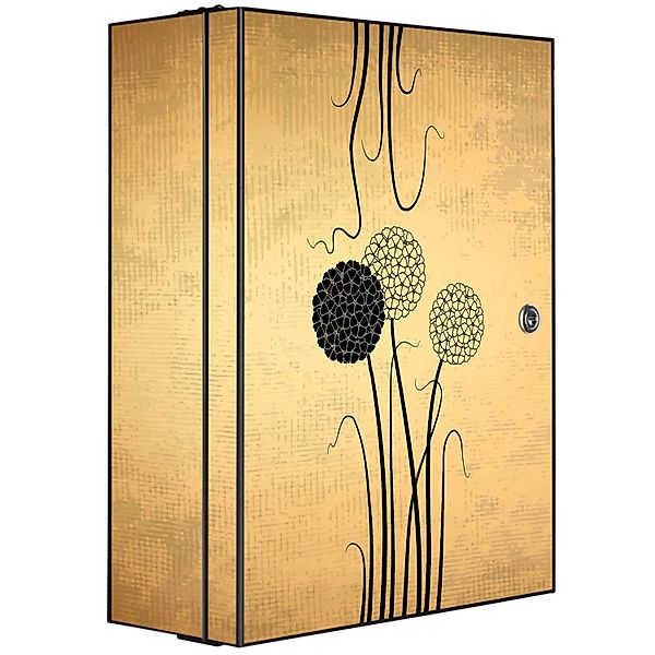 banjado Medizinschrank Stahl Zwiebel Vintage (abschließbar, 3 große und 2 k günstig online kaufen