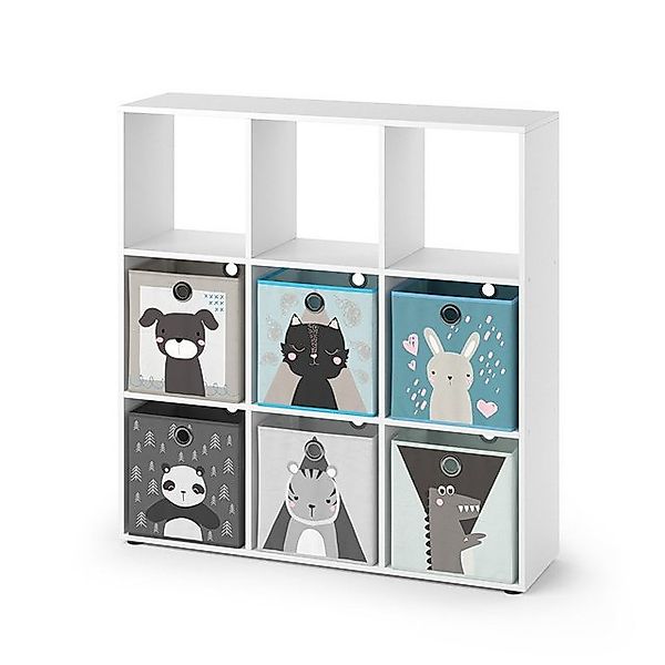 Vicco Bücherregal Nove, Weiß, 104 x günstig online kaufen
