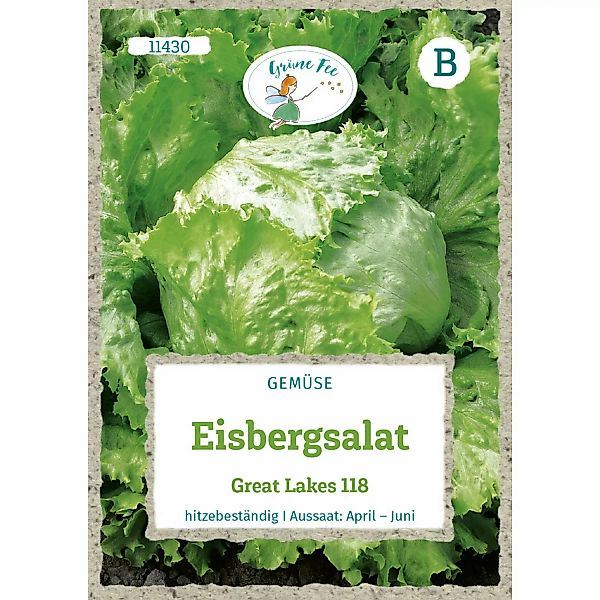 Grüne Fee Eisbergsalat Great Lakes 118 Saatgut günstig online kaufen