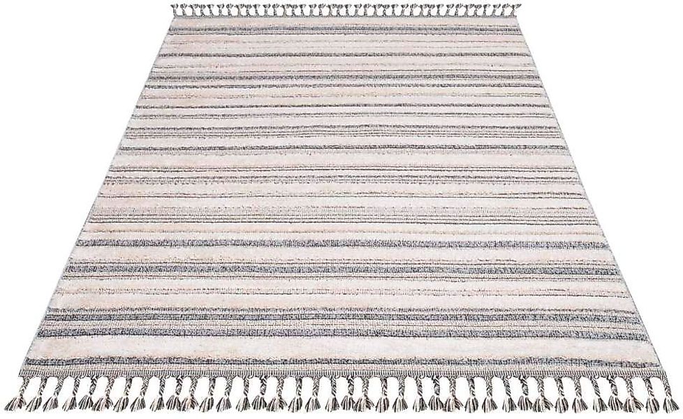 Carpet City Teppich »Valencia 807«, rechteckig, 20 mm Höhe, Boho-Stil, Gest günstig online kaufen