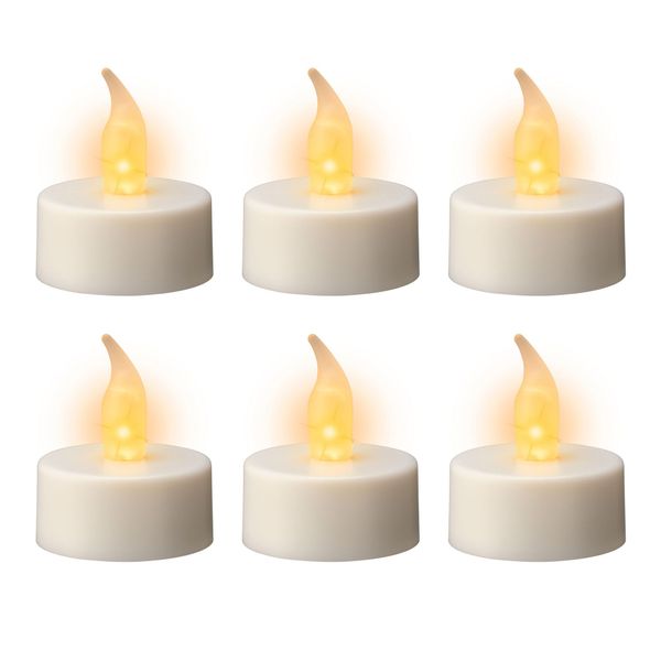 Lumineo LED-Kerze, LED Teelichter 1,7cm Kunststoff günstig online kaufen