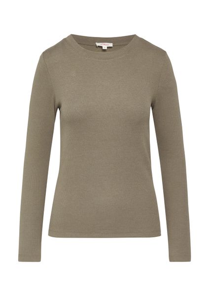 s.Oliver Langarmshirt T-Shirt Geripptes Langarmshirt im günstig online kaufen
