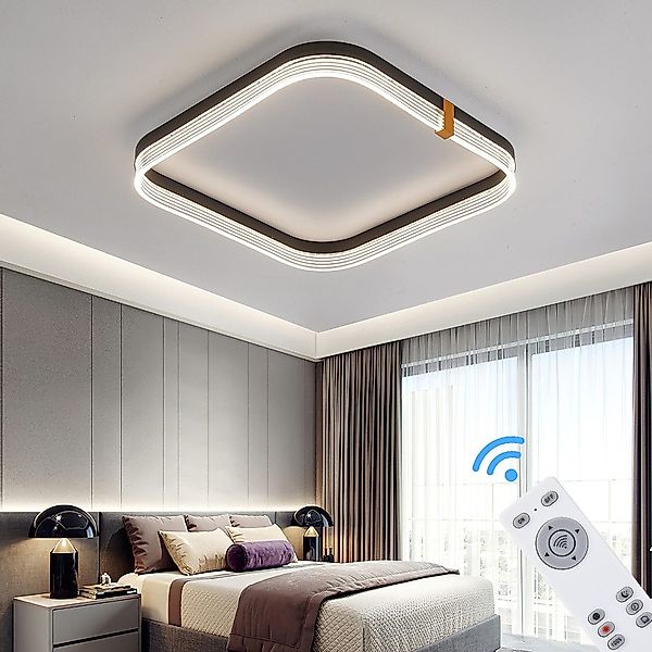 Euroton LED Deckenleuchte LED Deckenleuchte Fernbedienung/Handy-App günstig online kaufen
