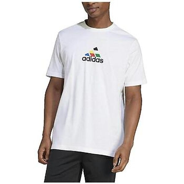 adidas  T-Shirt T-shirt  House Of Tiro Nations blanc günstig online kaufen