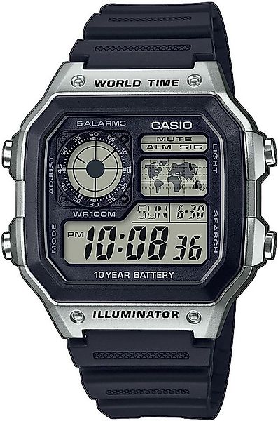 CASIO TIMELESS COLLECTION Chronograph, Quarzuhr, Armbanduhr, Herrenuhr, Dig günstig online kaufen
