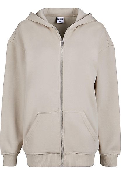 URBAN CLASSICS Sweatjacke "Urban Classics Damen Ladies Oversized Zip Hoody" günstig online kaufen
