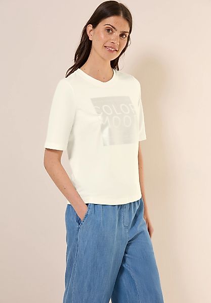 Cecil T-Shirt, mit Folienprint günstig online kaufen