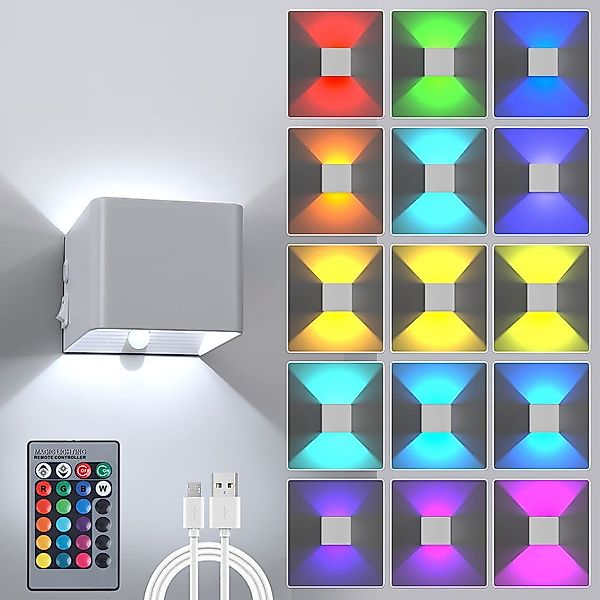 SERBASIC Wandleuchte Magnetisch Akku Wandleuchte mit günstig online kaufen