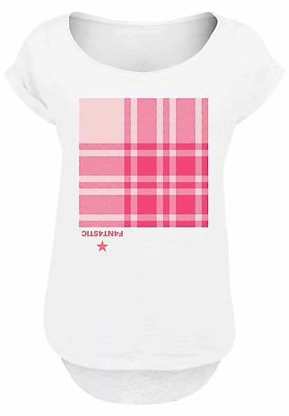 F4NT4STIC T-Shirt "Karo Pink", Print günstig online kaufen