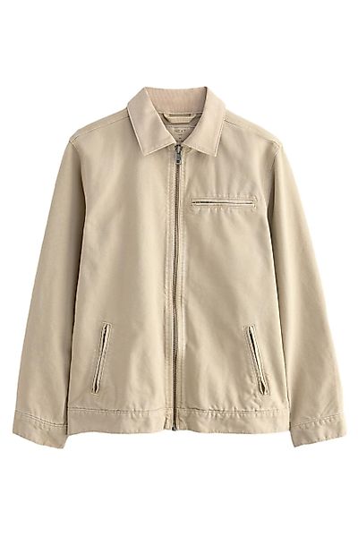 Next Canvasjacke Arbeitsjacke mit Cordkragen 100 günstig online kaufen