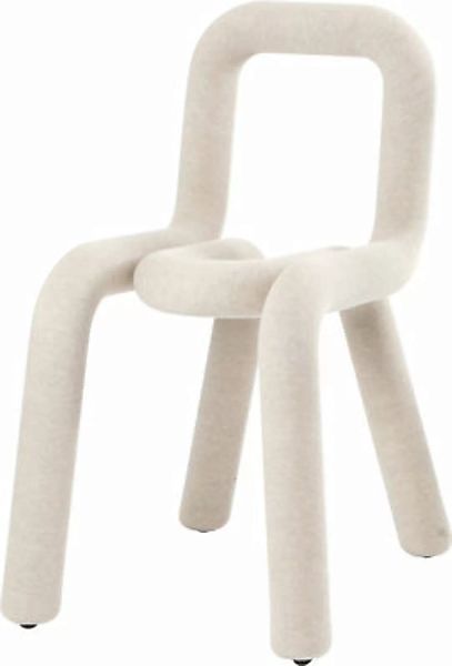 Gepolsterter Stuhl Bold textil beige - Moustache - Beige günstig online kaufen