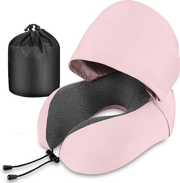 Refined Living Reisekissen Memory Foam,Reisekissen mit Haube,Bequemes Nacke günstig online kaufen