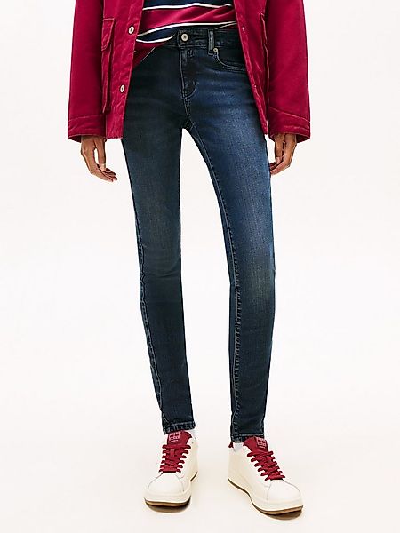 Tommy Jeans Skinny-fit-Jeans SOPHIE LW SKN mit Logo-Badge, in Knöchellänge günstig online kaufen