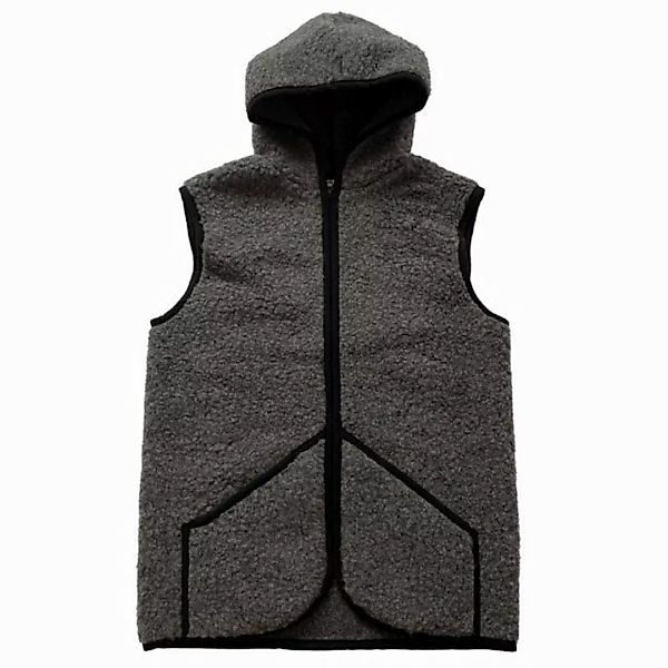 Hollert Longweste Wollweste Tafara Unisex Merinowolle warm & kuschelig günstig online kaufen