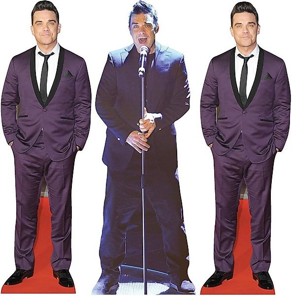 Dekofigur Robbie Williams - 3er Set Tischdekoration günstig online kaufen