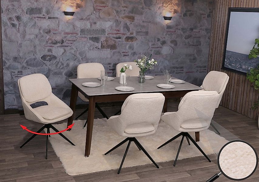 MCW Esszimmerstuhl MCW-N73-C6 (6er-Set, 6 St), Auto-Position (dreht automat günstig online kaufen