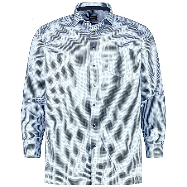 VENTI Businesshemd aus Baumwolle, pflegeleicht Farbe blau Größe: 46 günstig online kaufen