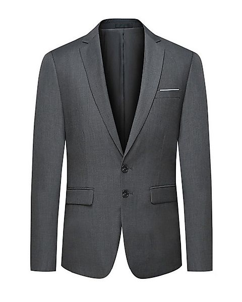 Allthemen Anzugsakko Herren 1 Knopf Blazer mit klassischem Reverskragen günstig online kaufen