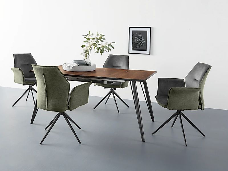 HELA Esszimmersessel "SUSANNE" Set, Esszimmerstuhl, Drehstuhl, 1 oder 4 Stü günstig online kaufen