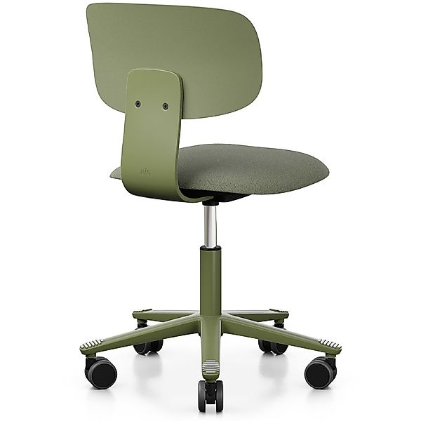 HAG Tion 2140 Bürostuhl Moss Grey | Sitz Stoff Cura Loop | Rückenschale Kun günstig online kaufen