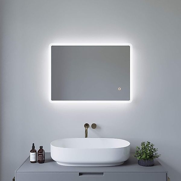AQUABATOS LED-Lichtspiegel LED Badspiegel Badezimmerspiegel Bad günstig online kaufen