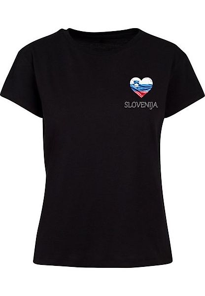 Merchcode T-Shirt Merchcode Ladies Merchcode Football - Slovenia T-shirt (1 günstig online kaufen