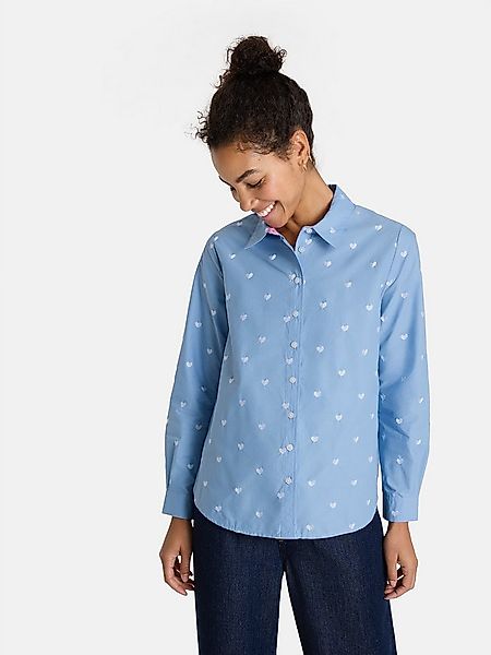 Lieblingsstück Hemdbluse RadunaL mit verspielter Stickerei günstig online kaufen