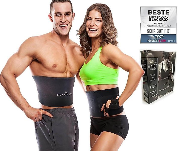 BLACKROX Taillengürtel [Vergleichssieger 2025] Schwitzgürtel zum abnhemen, günstig online kaufen