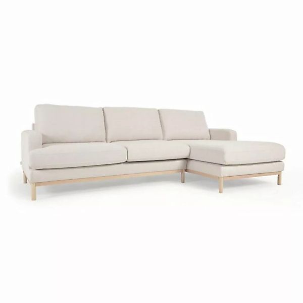 Natur24 Sofa 3-Sitzer Sofa Mihaela 264 x 154 x 88 cm Chaise Lounge rechts W günstig online kaufen