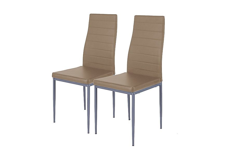 riess-ambiente Esszimmerstuhl MODENA cappuccino braun · Küchenstuhl-Set aus günstig online kaufen