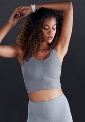 LASCANA ACTIVE Crop-Top mit Raffung und günstig online kaufen