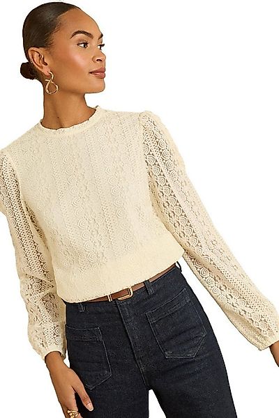 Love & Roses Langarmbluse Love & Roses Langärmelige Spitzen-Bluse (1-tlg) günstig online kaufen