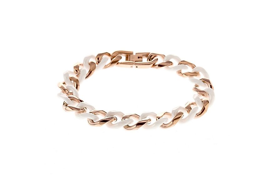 Karisma Schmuck Armband Edelstahlarmband Frauen Panzer Rosé Gold Edelstahl günstig online kaufen