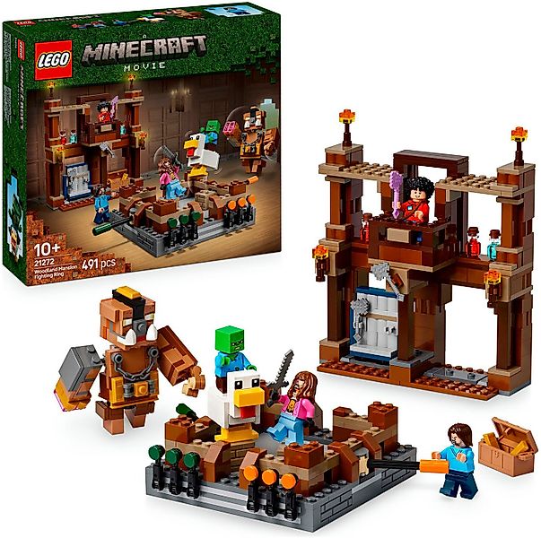 LEGO® Waldanwesen mit Boxring (21272), LEGO® Minecraft Konstruktionsspielst günstig online kaufen