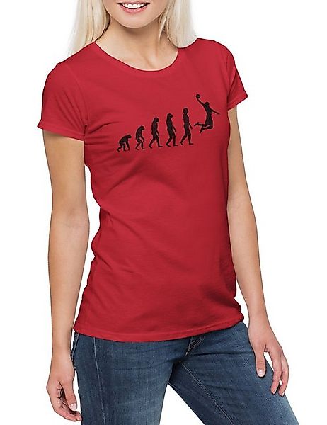 Urban Backwoods Print-Shirt Basketball II Evolution Damen T-Shirt Charles T günstig online kaufen