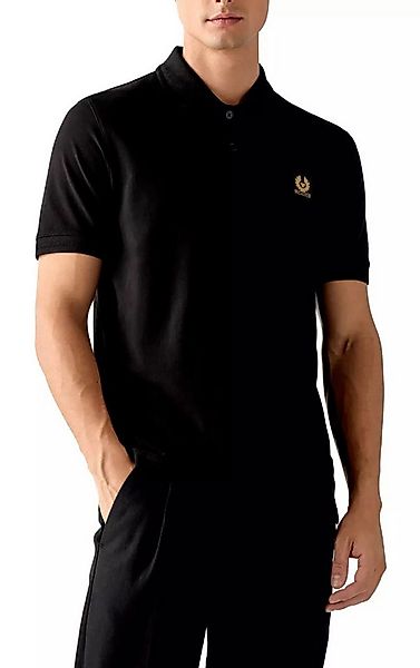Belstaff Poloshirt Herren Retro Patch Regular Comfort Fit Baumwollpiqué Ges günstig online kaufen