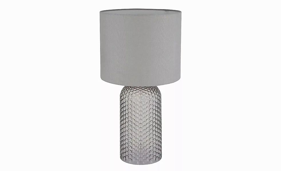 Globo Lighting Tischleuchte   ¦ grau ¦ Maße (cm): B: 26,5 H: 50  Ø: 26.5 La günstig online kaufen