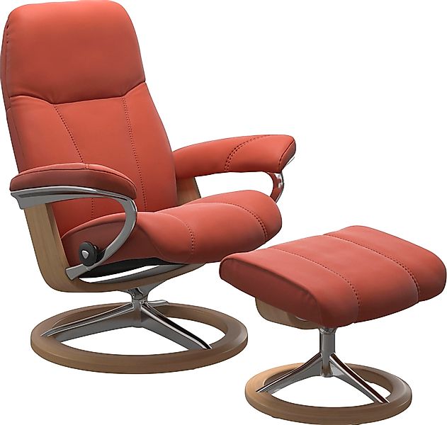 Stressless® Relaxsessel »Consul« Set, Relaxsessel mit Hocker, mit Hocker, m günstig online kaufen