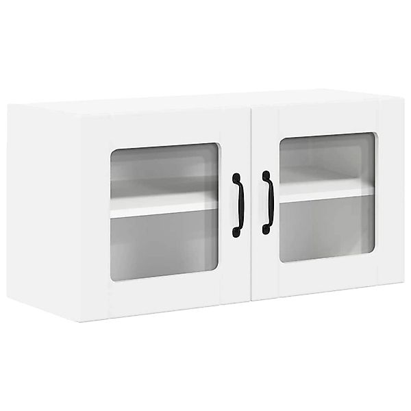 vidaXL Küchenschrank mit Regal Weiß 80 x 31 x 40 cm Holzwerkstoff 884944 günstig online kaufen