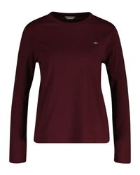 Gant Langarmshirt REG SHIELD LS T-SHIRT günstig online kaufen