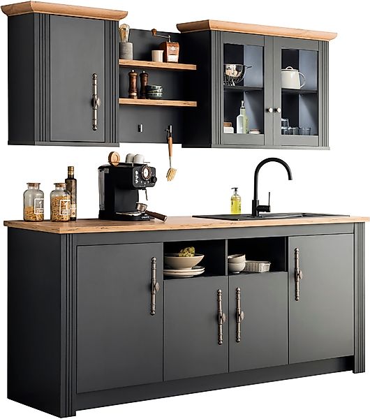 KOCHSTATION Küche KS-Westminster, Breite 204 cm, günstig online kaufen